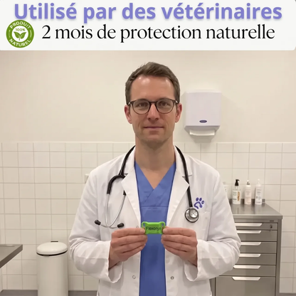 Pendentif anti parasite - votre animal ne souffrira plus !